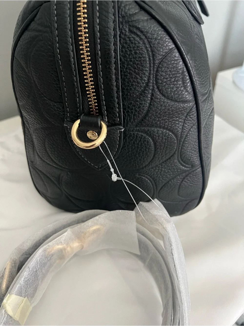 Coach Large Rowan Satchel In Signature Leather